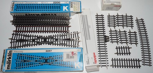 Märklin 18x gleis - märklin, ++
