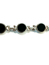 Armband mit onyx massiv 835 - mit,