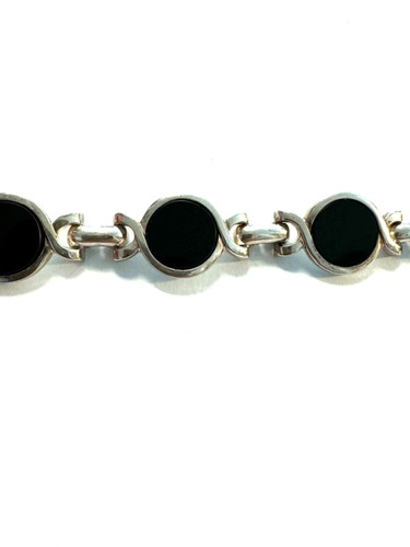 Armband mit onyx massiv - armband,