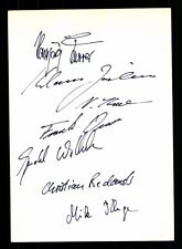 Querfeldein Rad Weltmeisterschaft 1985 7x Signiert u.a. Mike Kluge # G 43758