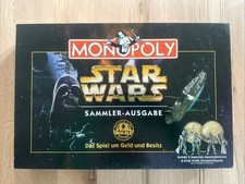 Parker Monopoly Star Wars Sammler-Ausgabe - Zinnfiguren Messingmünzen - KOMPLETT