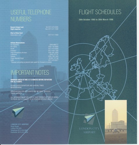 Flugplan london city - london,
