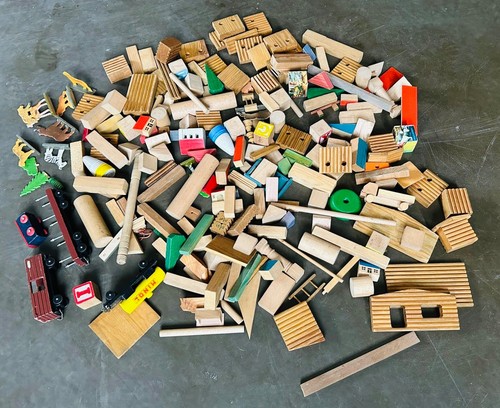 Holz spielzeug ddr fort - fort, tiere