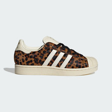 Adidas Originals Superstar II in Braun Leopardenmuster und Weiß Limited Stock