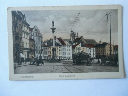 Ansichtskarte warschau plac - ansichtskarte,
