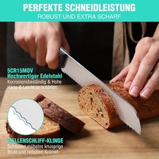 HAUSHOF 20cm Brotmesser mit