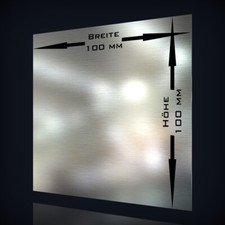 3D-HAUSNUMMER * SCHWARZ MIT