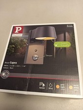 Paulmann 94714 LED Wandleuchte Capea Bewegungsmelder insektenfreundlich IP44 96