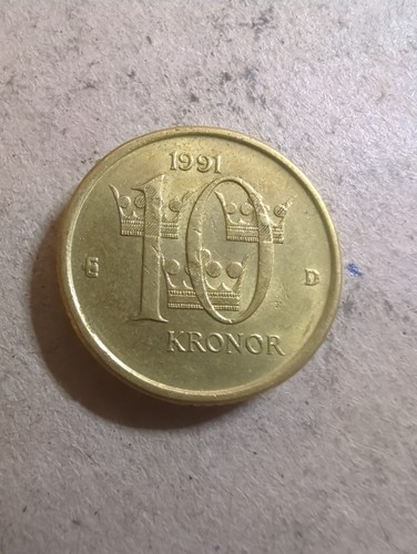 Schweden kronen 1991 - 10,