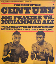 Ali Frazier 1971 Boxing Fight of the Century Alu Dibond 120 cm x 90 cm