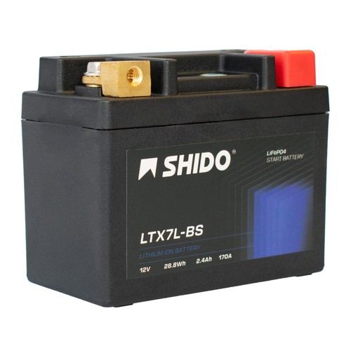 Shido batterie 12v - 12v, 2,4ah6ah