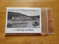 Postkartenset Carl Bellingrodts Schatzkammer - Nr. 119 - Blitzzüge am Rhein
