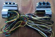 Harley Davidson Performance Machine Paar  3 Fach  Taster Alu Poliert PM