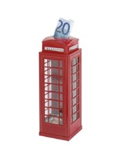 Spardose London britische Telefonzelle Telefonhäuschen rot 18x6 cm