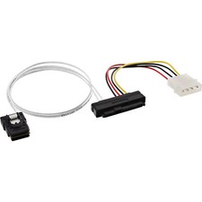 Mini-SAS SFF-8087 an 1x SAS SFF-8482 + Strom, einzene SAS HDD an Controller 0,5m
