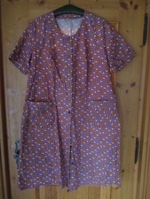 Kittelschürze Kittel Kleid Gr. 52 Vintage