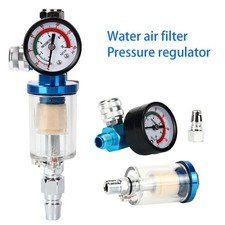 DRUCKMINDERER DRUCKLUFT FILTER WASSERABSCHEIDER WARTUNGSEINHEIT 1/4'' KOMPRESSOR