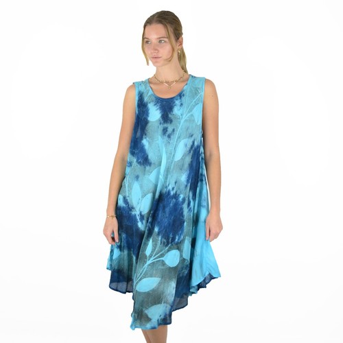 Batik sommerkleid damen - sommerkleid,