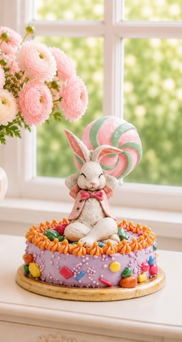 Dekorative candy torte hase - dekorative,
