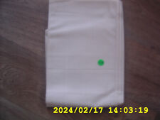 weiße Tischdecke mit eingearbeitenen Aidastoff Größe ca.90x90cm NEU