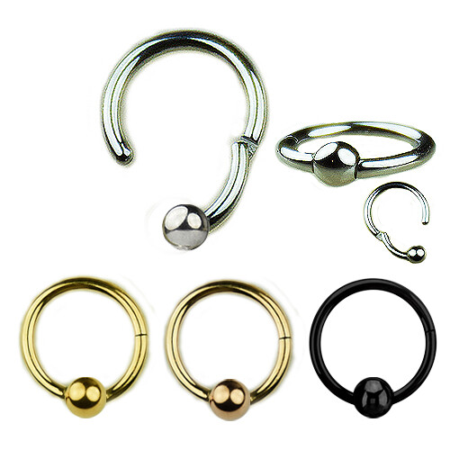6mm clicker mit kugel - 1,6mm,