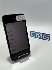 Apple iPhone 4 16GB 4G Schwarz ( Simlock unbekannt, ansonsten ok ) DEFEKT #10xx