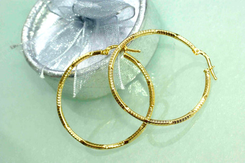 Creolen 750 gelbgold - mm,