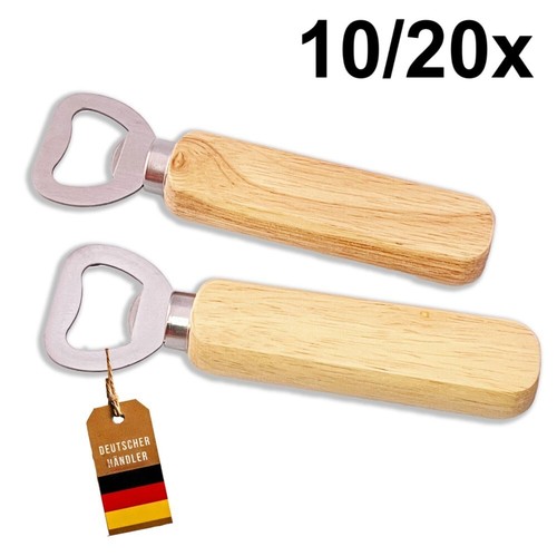 10x 20x holz flaschenöffner - 10x/20x,