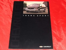 CHEVROLET Trans Sport Prospekt Brochure Depliant Folleto von 2000
