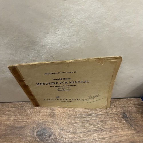 Menuette für nannerl mozart - menuette,