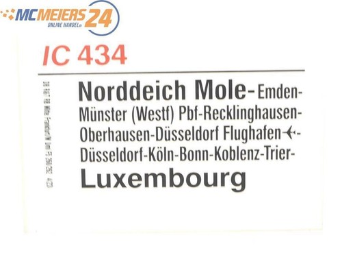E244 zuglaufschild - e244,