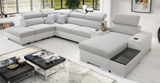 XXL Wohnlandschaft Sofa U Form