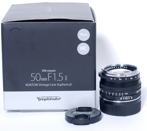 Voigtländer nokton 50mm - nokton, 1,5/50mm