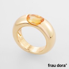 Cartier Ellipse Ring Citrin