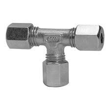 Riegler T-Verschraubung Rohr-Außen-Ã˜ 28 mm Stahl verzinkt