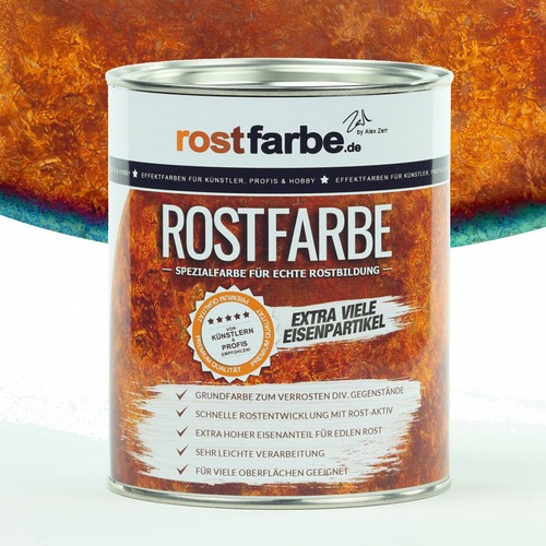 Rostfarbe 500ml echte - echte, rost