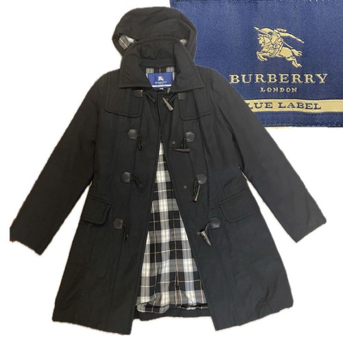 Burberry blue label - blue, dufflecoat