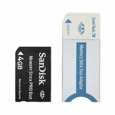 4 GB SanDisK Memory Stick Pro
