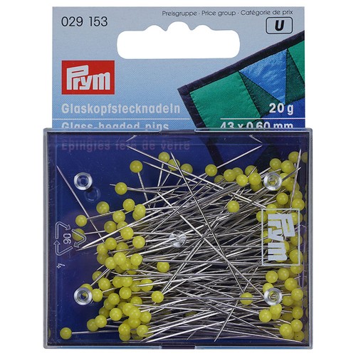 Prym glaskopf stecknadeln lang - prym,