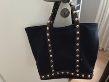 Extravagante Designer Tasche, Shoppingbag,Vanessa Bruno, schwarz Wolle