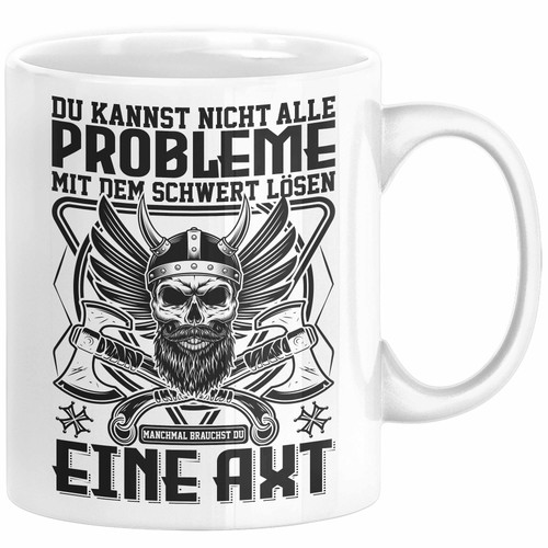 Wikinger tasse geschenk nicht - tasse,