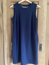 Esprit Damen Kleid Sommerkleid Etuikleid Partykleid Blau Gr. S