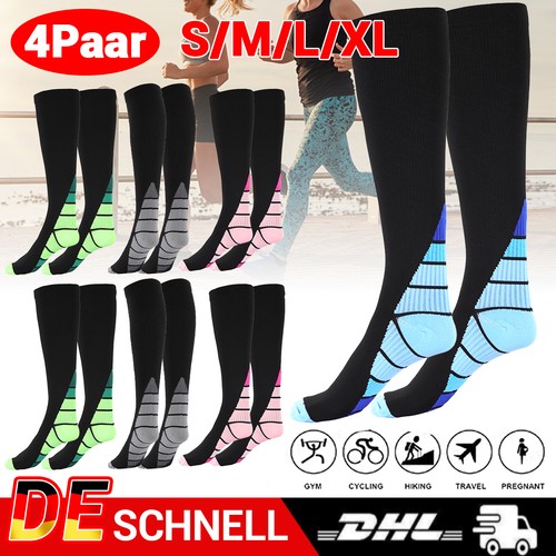 4paar kompressionsstrümpfe - 4paar,