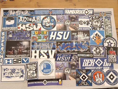 Verschiedene hsv aufkleber - verschiedene,