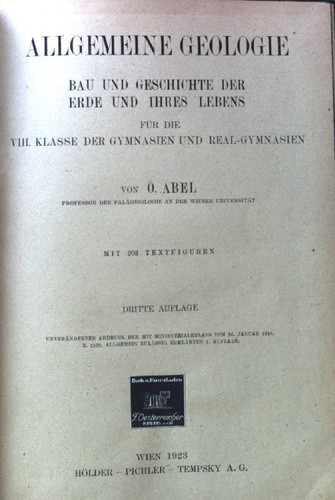 Allgemeine geologie bau - bau, und