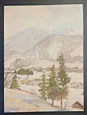 Original Aquarell Hermann