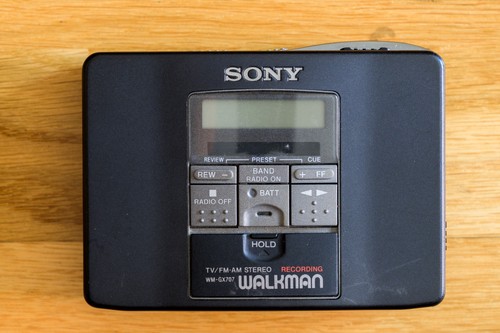 Sony gx707 magnetic - sony, wm-gx707