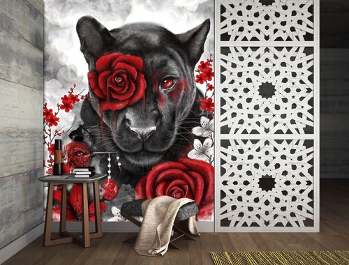 Rote rose leopard zhuc493 - rote,