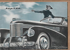 Prospekt Auto Opel Kapitän