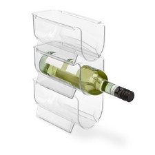 Kühlschrank Organizer Flaschen Weinregal Flaschenaufbewahrung Flaschenhalter Set